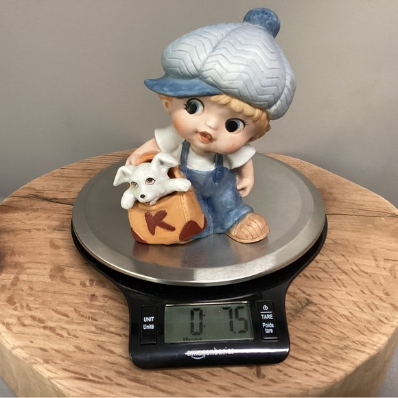 Vintage - Homco # 1439 - Porcelain Boy with Dog Figurine - Excellent - Picture 11 of 11